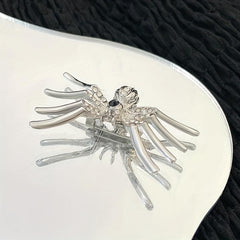 Gothic Inlaid Spider Brooch for Men