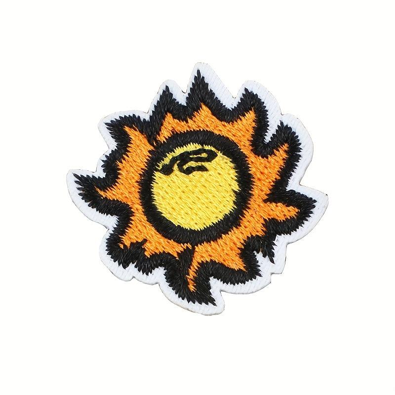 Astronaut Theme Iron On Patches For Girls Sew On Embroidered Applique