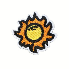 Astronaut Theme Iron On Patches For Girls Sew On Embroidered Applique