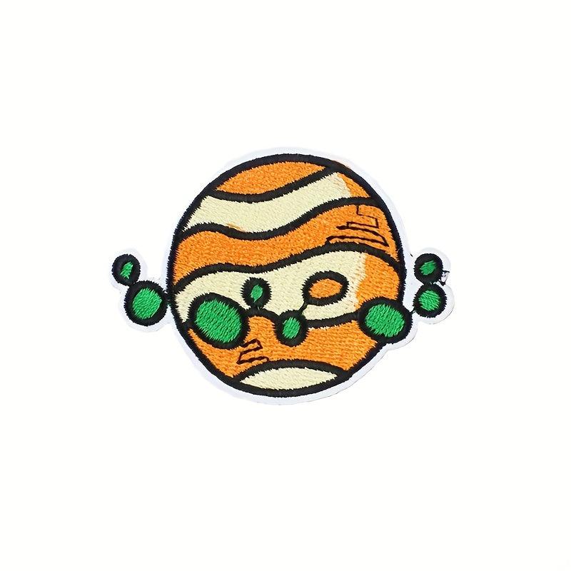 Astronaut Theme Iron On Patches For Girls Sew On Embroidered Applique