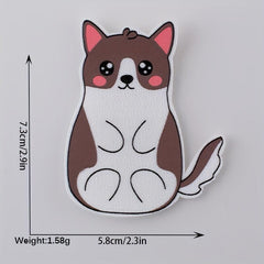 4PCS 3D Cat Pattern Cloth Stickers DIY Costume Decoration