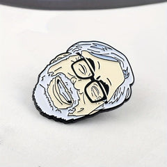 Anime Master Character Head Brooch for Men