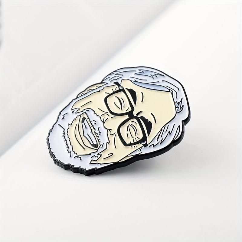 Anime Master Character Head Brooch for Men