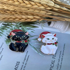 Cat Animals Brooch For Men Wedding Gift