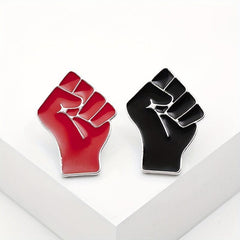 Fist Brooch Creative Pins Metal Badges for Men