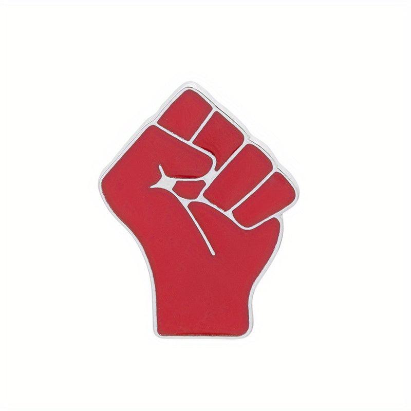 Fist Brooch Creative Pins Metal Badges for Men