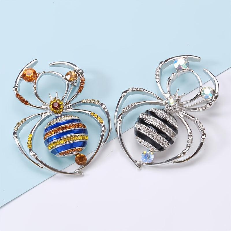 Spider Brooch Personality Collar Pin