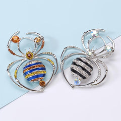 Spider Brooch Personality Collar Pin