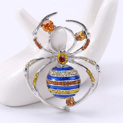 Spider Brooch Personality Collar Pin
