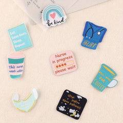 8pcs Cartoon Embroidery DIY Patch for Clothes Backpack Hat Gift