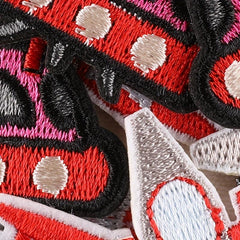 Rocket Spaceship Embroidery DIY Patch for Clothes Backpacks