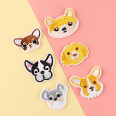6pcs Animal Embroidery Patches DIY Clothes Accessories