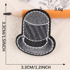 7pcs Bottle Hat Embroidery DIY Patch for Clothes Backpack Hat