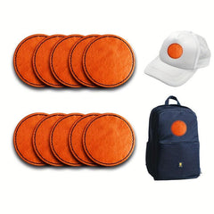 Leatherette Rectangular Patch for Hat T-Shirts DIY - Men