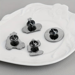 Cactus Car Forest Brooch Set Clothing Accessories Men