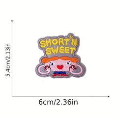 10pcs Colorful Little Monster Embroidery Patches
