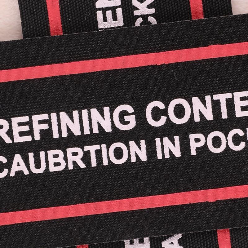 2 Woven Fabric Printing Letter Embroidery Patches For Girls Clothing DIY