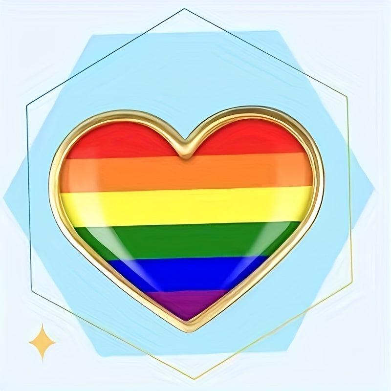 Rainbow Pride Brooch LGBT Jewelry Transgender Pride Gift