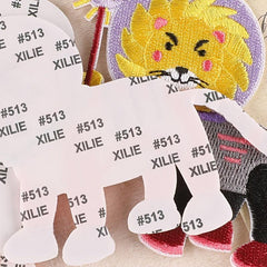 3pcs Space Animal Patches for DIY Clothes Decor