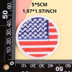 6pcs Embroidery Patches for DIY Clothes Art Decor