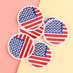 6pcs Embroidery Patches for DIY Clothes Art Decor