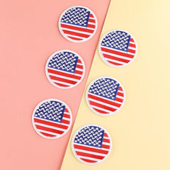 6pcs Embroidery Patches for DIY Clothes Art Decor