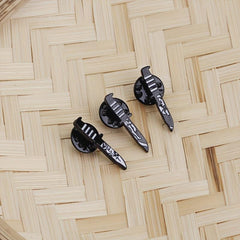3pcs Punk Enamel Brooch Set for Men