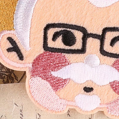 2pcs Figure Embroidery DIY Patch for Clothes Backpack Hat