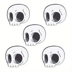 Retro Skull Head Brooch Enamel Alloy Badge Men Halloween Decoration
