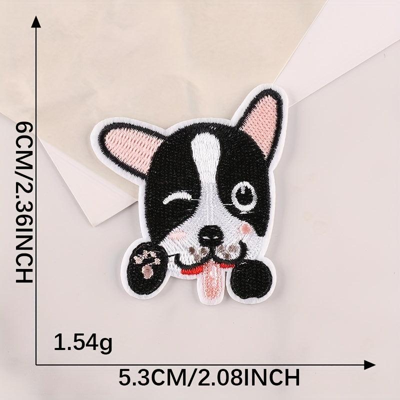 14pcs Cartoon Animal Embroidery Patches for Girls Clothing DIY