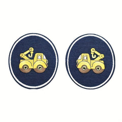 9pcs Jeans Embroidered Patches For Men Sew On Repair Patch DIY Crafts