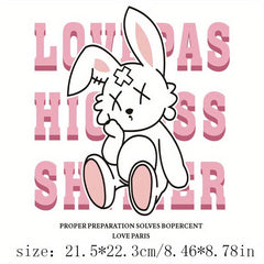 Heat Transfer Pattern for Men's Clothing DIY Patch