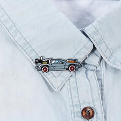 Mini Car Model Brooch Pin