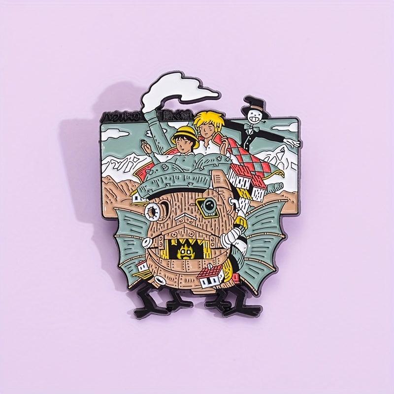 Cartoon Movie Enamel Pins Brooches Badge Jewelry Gift