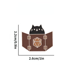 Alloy Cat Brooch Pin Cute Kitten Jewelry