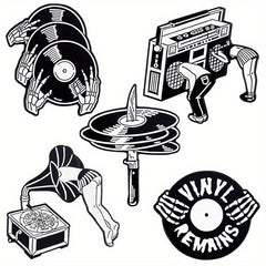 Anime Music Brooch Creative Banner Lapel Badge Clothing And Bags Accessories