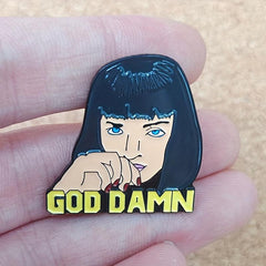 Cartoon Character Brooch Enamel Lapel Badge Backpack Pin