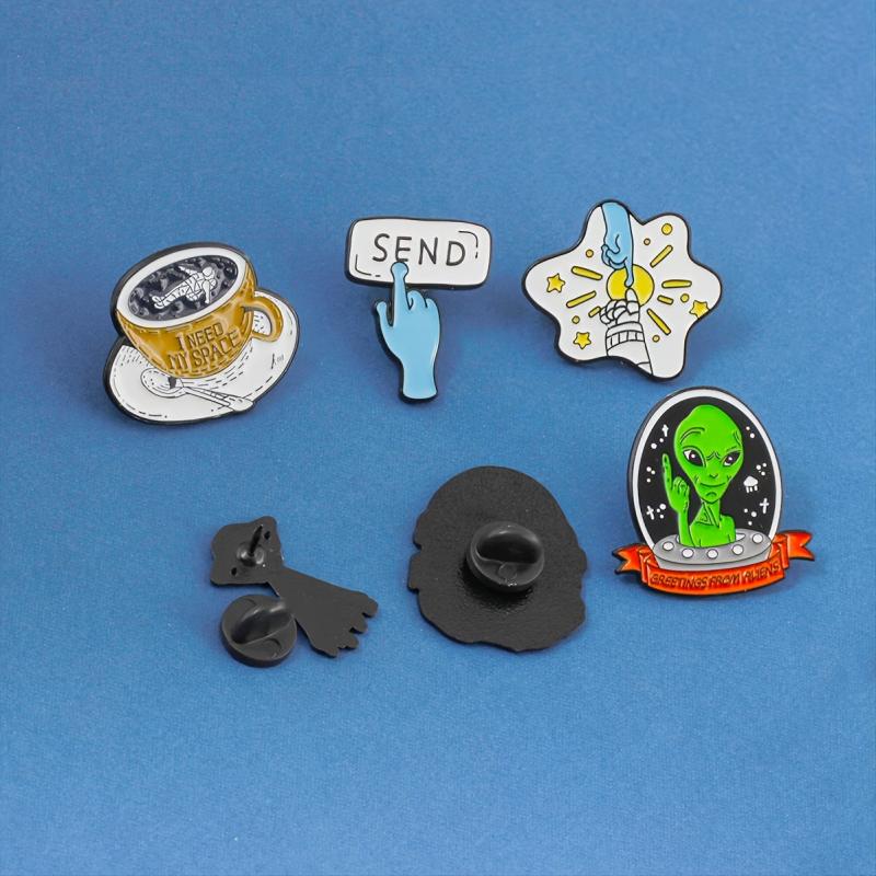 Creative Alien Series Alloy Brooch