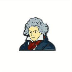 Cartoon Famous People Brooch Metal Badge Accessories for Men