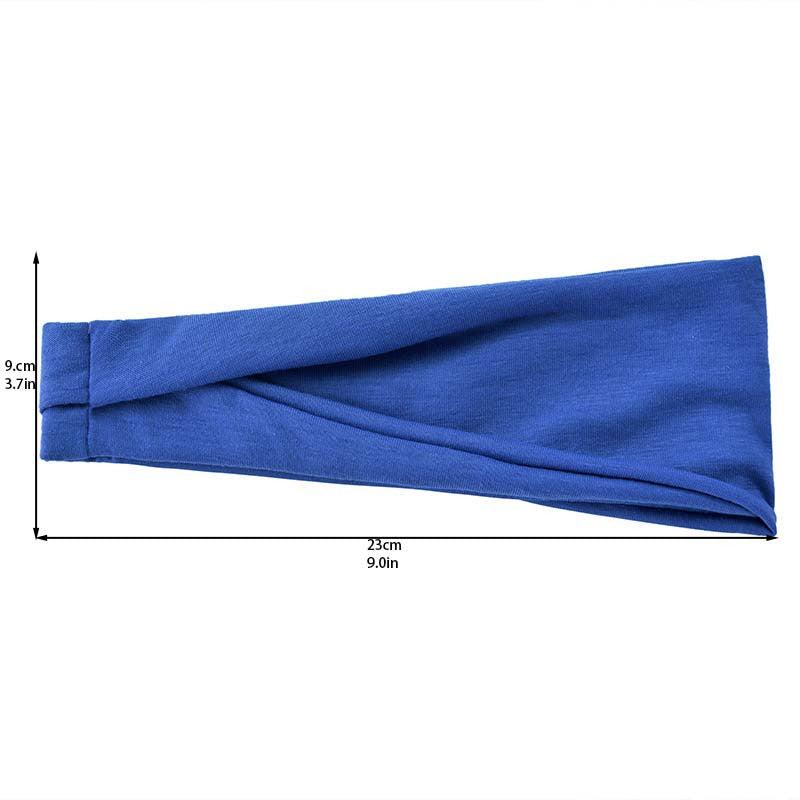 Running Fitness Headband Sports Yoga Sweat Band Headscarf Solid