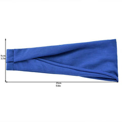Running Fitness Headband Sports Yoga Sweat Band Headscarf Solid