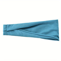 Running Fitness Headband Sports Yoga Sweat Band Headscarf Solid