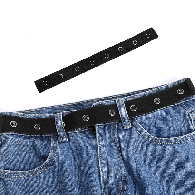 Elastic Waist Extenders Stretch Waist Belt Jeans Pants Waist Extenders
