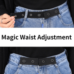 Elastic Waist Extenders Stretch Waist Belt Jeans Pants Waist Extenders