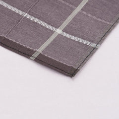 3pcs Men's Striped Pocket Handkerchief - Lightweight Business