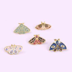 5pcs Colorful Butterfly Brooches Animal Pin Lovely Casual Brooches