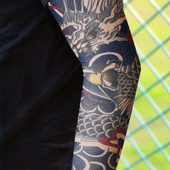 Men's Sun Protection Sleeve Quick Dry Tattoo Sleeves