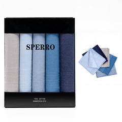 5pcs Men's Handkerchief Set for Daily Use