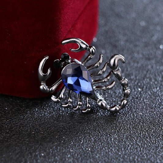 Vintage Scorpion Brooch for Men
