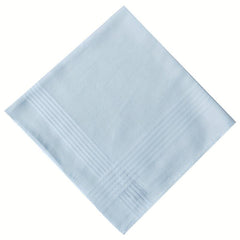 12pcs Plain Ribbon Handkerchief Thin Pocket Square 39